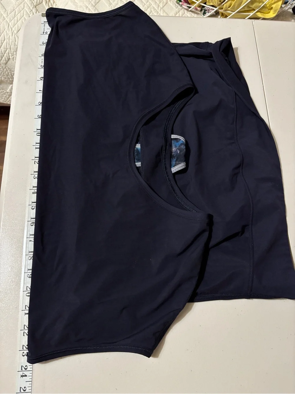 lululemon Racerback Tee Size 6 If You’re Lucky Short Sleeve Mesh Floral Athletic